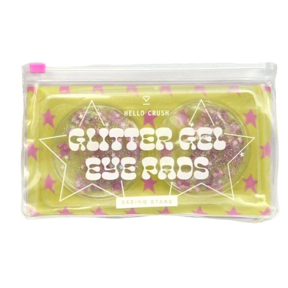 Hello Crush Glitter Gel Eye Pads Seeing Stars Set